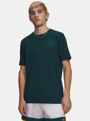 Pánske tričko UNDER ARMOUR M RADIAL WM SS 6009264-919 ZELENÁ