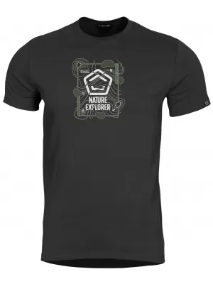 Pánske tričko PENTAGON AGERON NATURE EXPLORER K09012-NE BLACK