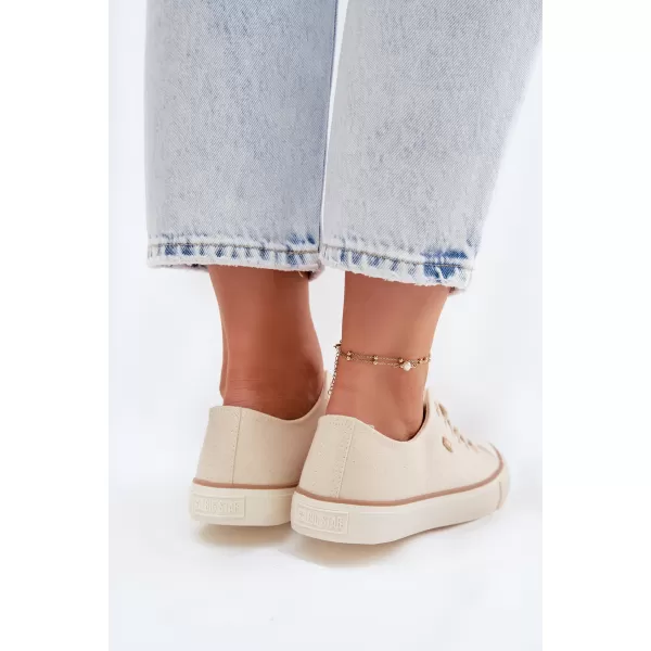  Dámske tenisky BIG STAR SHOES TT274773 BEIGE 