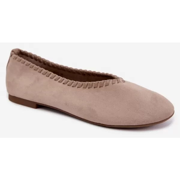  Dámske baleríny BOTO 9897 KHAKI 
