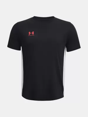 Chlapčenské tričko UNDER ARMOUR UA B'S CHALLENGER TRAIN SS 1379704-003 ČIERNA