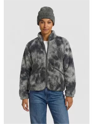 Dámska bunda URBAN CLASSICS TB8505-22940 GREY TIE-DYE