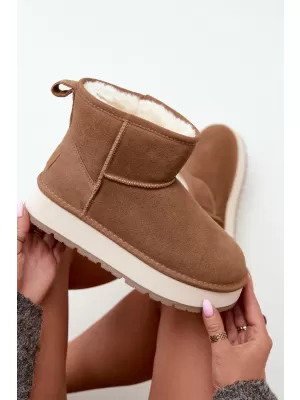 Dámske topánky BIG STAR SHOES UU274692 BROWN/BEIGE