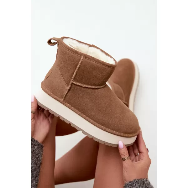  Dámske topánky BIG STAR SHOES UU274692 BROWN/BEIGE 