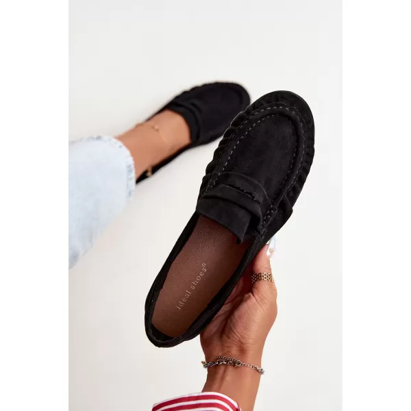  Dámske mokasíny BOTO 9881 BLACK 