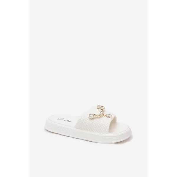 Dámske šľapky BOTO 56160 WHITE 