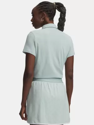 Dámske tričko UNDER ARMOUR UA ARMOURDRY SS POLO 6009805-477 MODRÁ