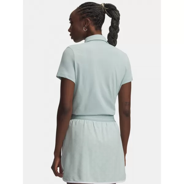  Dámske tričko UNDER ARMOUR UA ARMOURDRY SS POLO 6009805-477 MODRÁ 