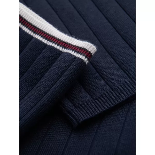 Pánske tričko OMBRE OM-TSCT-0266 NAVY BLUE 