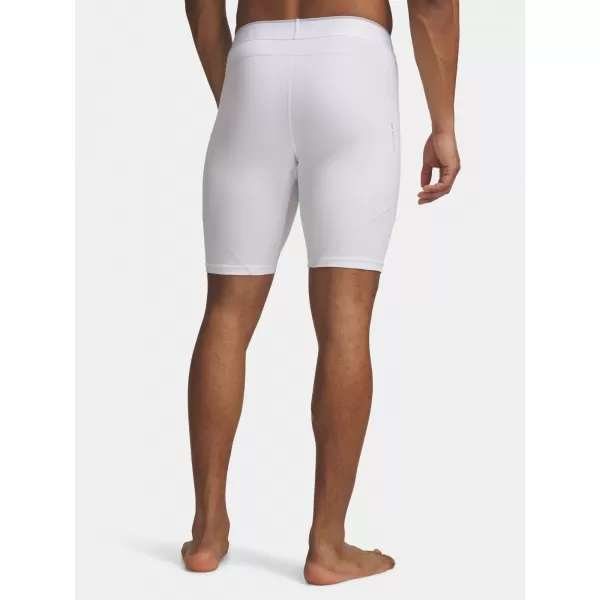  Pánske kraťasy UNDER ARMOUR HG ELITE LONG SHORTS 6015388-100 BIELA 