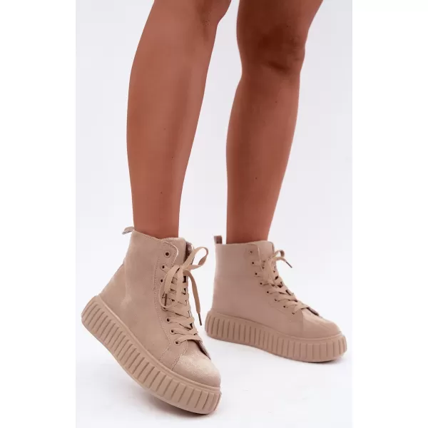  Dámske tenisky BOTO LA372 BEIGE 