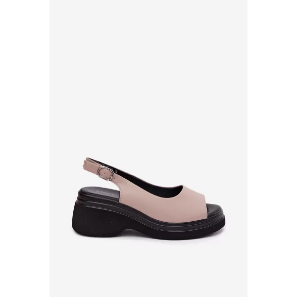  Dámske sandále VINCEZA 66936 BEIGE 