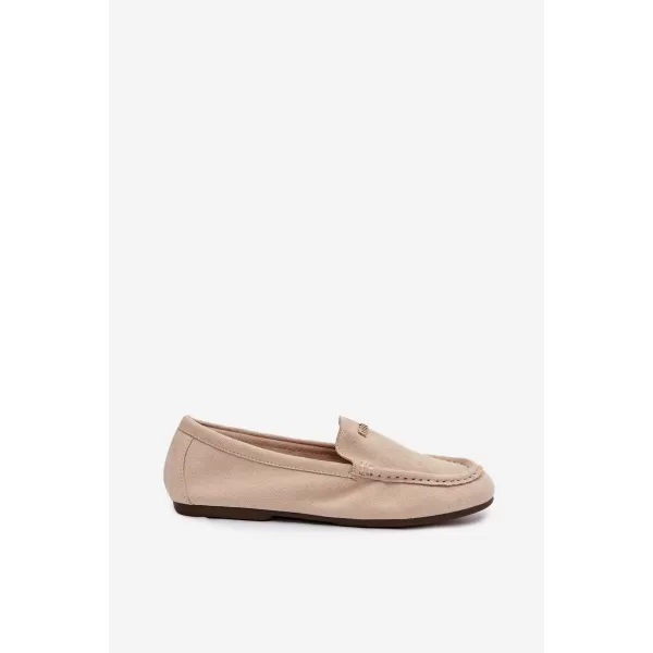  Dámske mokasíny BOTO QQ-273 BEIGE 