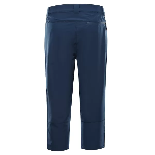  Pánske capri nohavice ALPINE PRO WEDER 2 BLUE WING TEAL 