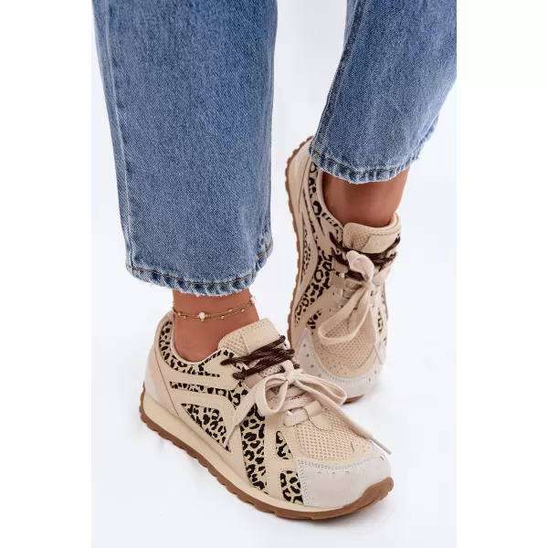  Dámske tenisky BIG STAR SHOES TT274549 BEIGE 