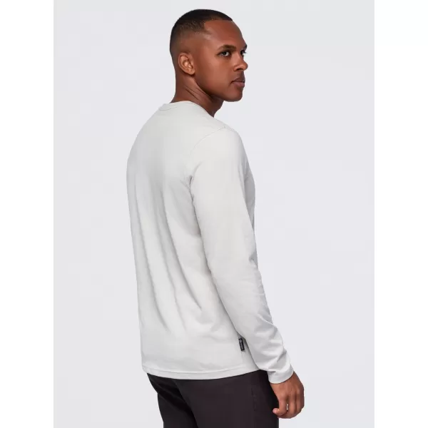  Pánske tričko OMBRE OM-LSBL-0143 LIGHT BEIGE 