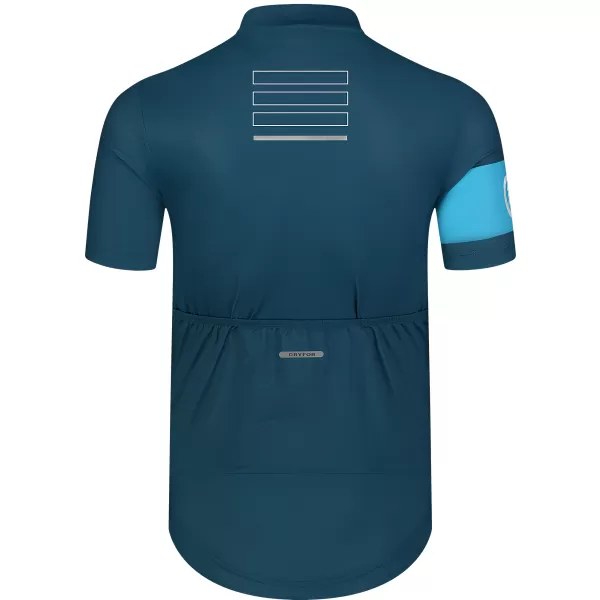  Pánsky cyklo dres NORDBLANC CAMEL NBSMF8079 MODRÁ 