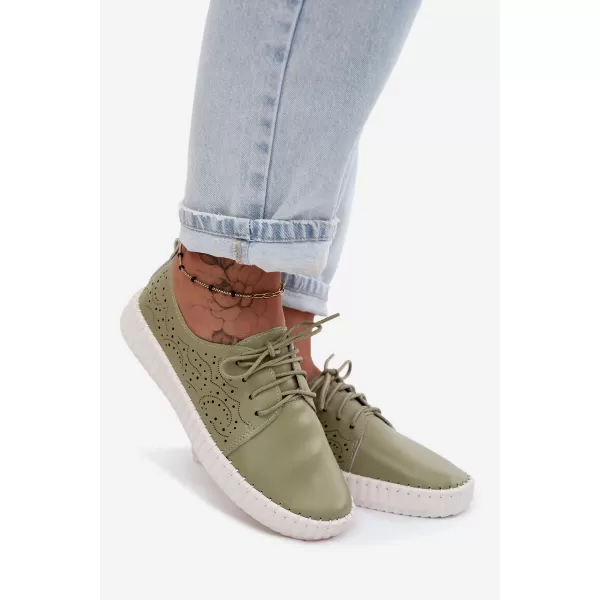  Dámske poltopánky BOTO G2437 GREEN 