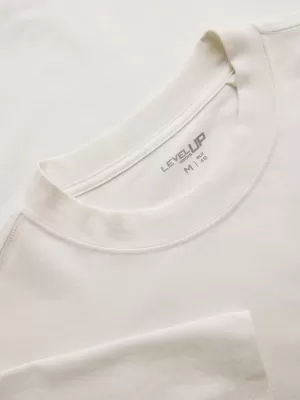 Pánske tričko OMBRE OM-TSBC-0291 BLACK/OFF WHITE/PALE OLIVE