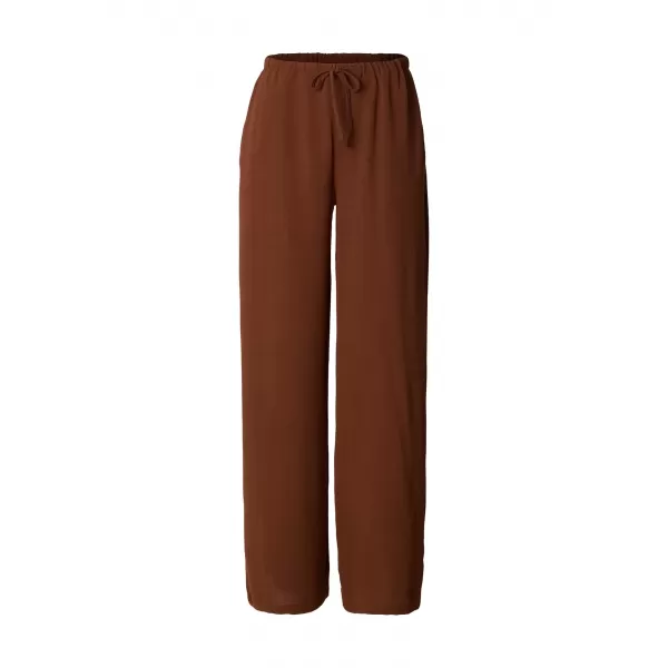 Dámske nohavice URBAN CLASSICS TB7500-21859 CINNAMON BROWN 