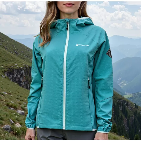  Dámska hrejivá mikina ALPINE PRO HURAMA CERAMIC 