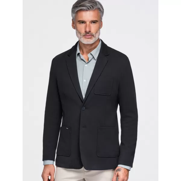  Pánska bunda OMBRE M165 BLACK 