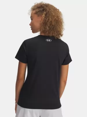 Dámske tričko UNDER ARMOUR W VARSITY SS 6010592-001 ČIERNA