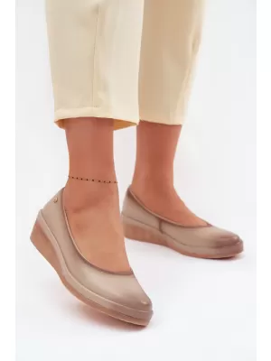 Dámske poltopánky VINCEZA 39987 BEIGE