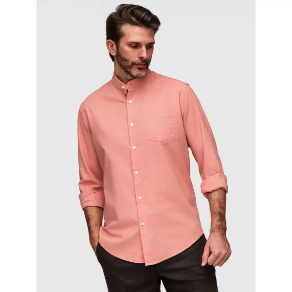  Pánska košeľa OMBRE K704 PEACH 
