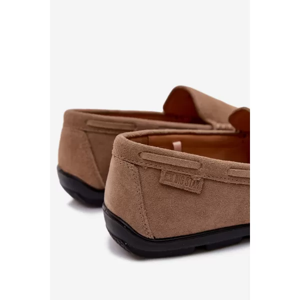  Pánske mokasíny BIG STAR SHOES TT174201 BEIGE 