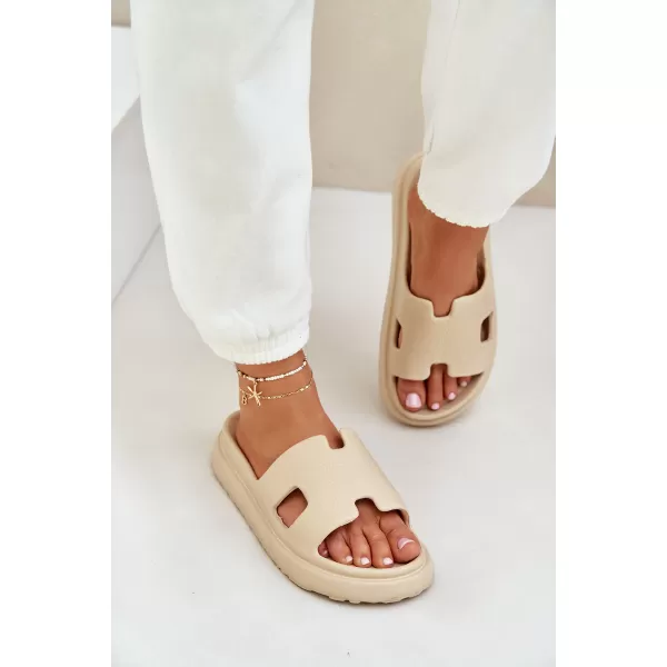  Dámske šľapky BOTO BG198 KHAKI 