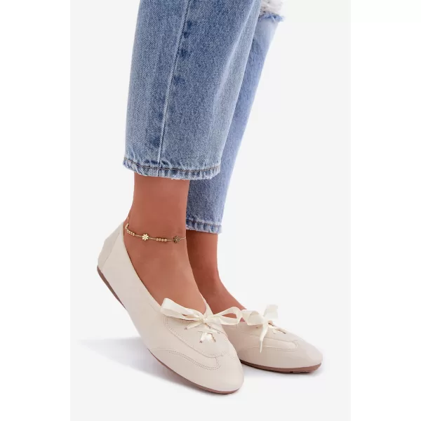  Dámske baleríny BOTO 8531 BEIGE 