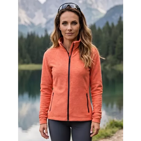  Dámska micro fleece mikina MALFINI FACTOR 853 SUNSET MELÍR 