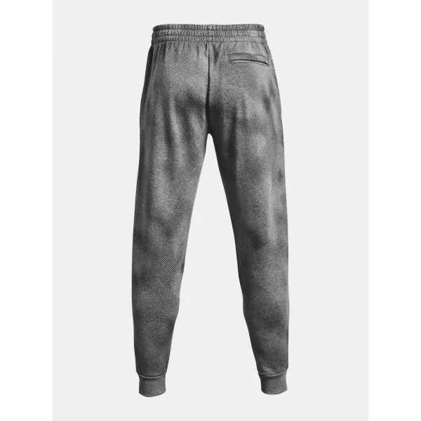  Pánske tepláky UNDER ARMOUR UA RIVAL FLEECE PRINTED JGRS 1379777-025 ŠEDÁ 