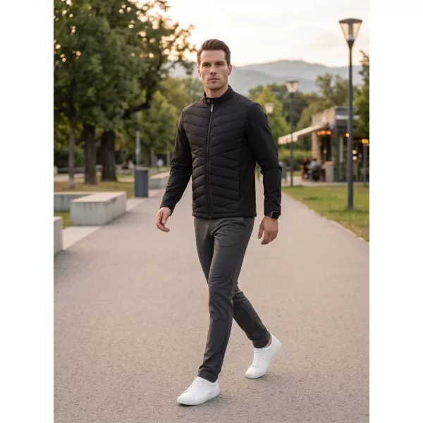  Pánska hybridná bunda MALFINI PREMIUM CROSS 555 ČIERNA 