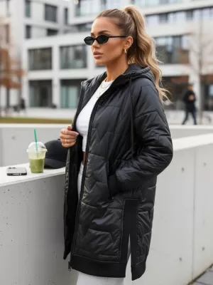 Dámska bunda DSTREET TY5809 ČIERNA