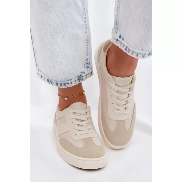  Dámske tenisky BIG STAR SHOES TT274768 BEIGE 
