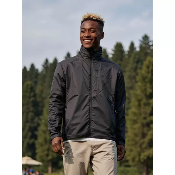  Pánska ultraľahká bunda ALPINE PRO GERED BLACK 