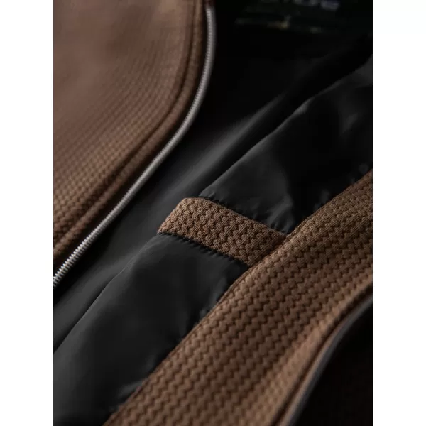  Pánska bunda OMBRE C587 BROWN 