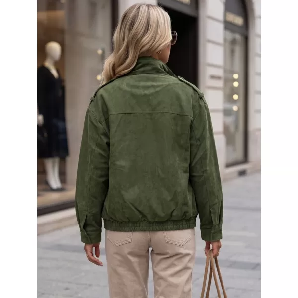  Dámska bunda DSTREET TY5959 ZELENÁ 