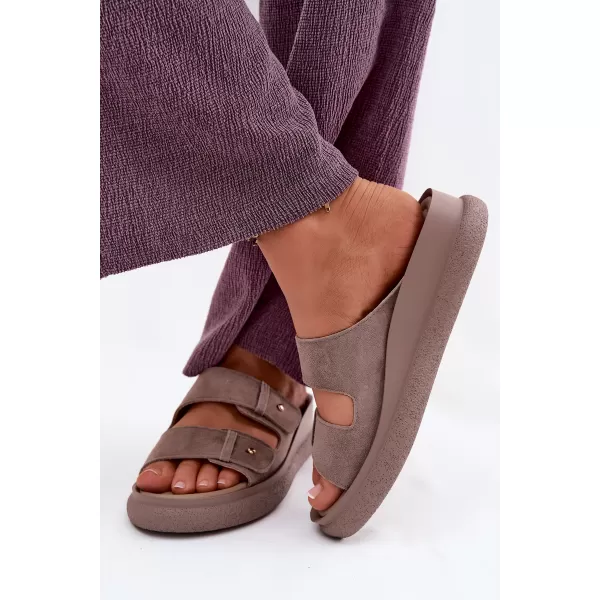  Dámske šľapky VINCEZA 66916 APRICOT 