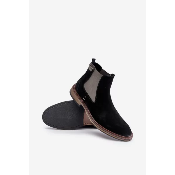  Pánske topánky BIG STAR SHOES OO174154 BLACK 