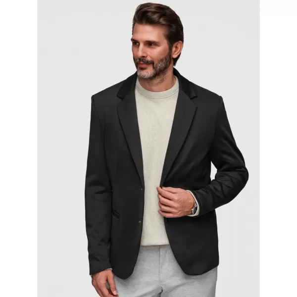  Pánske sako OMBRE M168 BLACK 