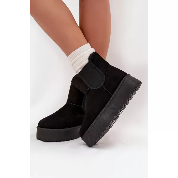  Dámske snehule BOTO 25BT26-9243 BLACK 