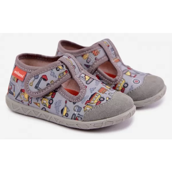  Detské šľapky MILAMI 112/BR-81 GREY 
