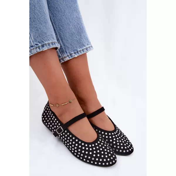  Dámske baleríny BOTO 9748 BLACK 