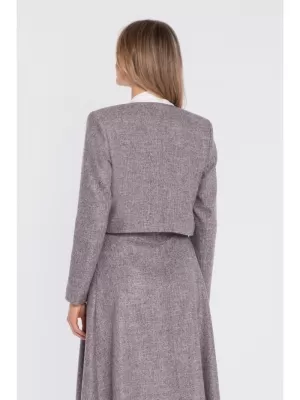 Dámske sako STYLOVE S429 GRAPHITE
