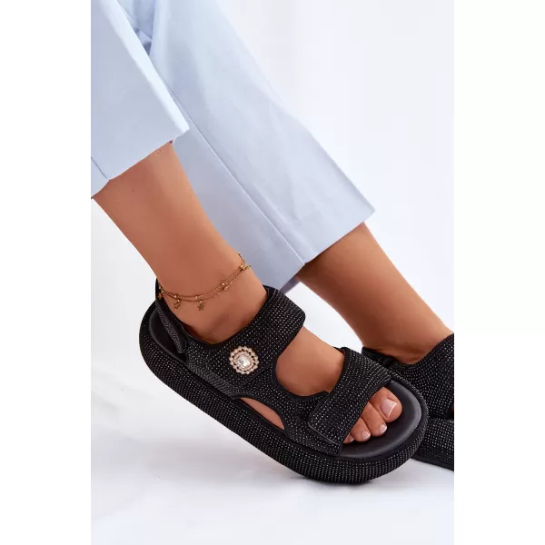  Dámske sandále GOE TT2N4102 BLACK 