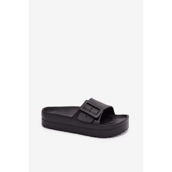  Dámske šľapky BOTO 24SD11-2600 BLACK 