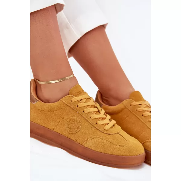  Dámske tenisky BIG STAR SHOES RR274846 YELLOW/GOLD 